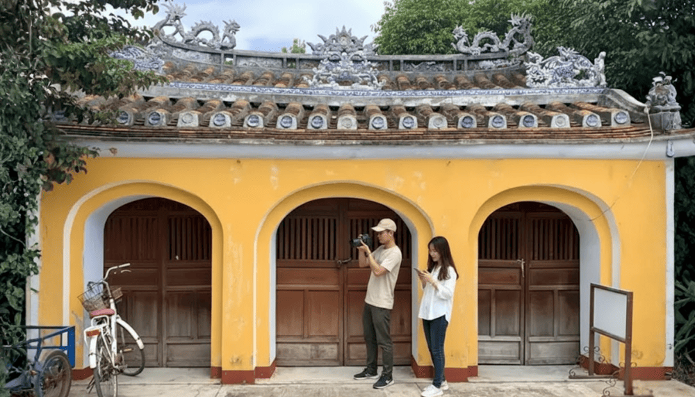 The Whale Temple honors the whale as a protector of fishermen, showcasing the islanders' deep respect for the sea